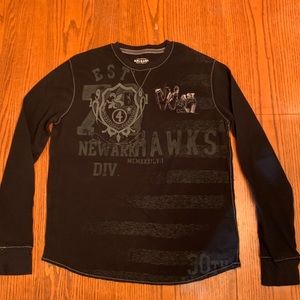 Men’s Black Long Sleeve Shirt  by Arizona